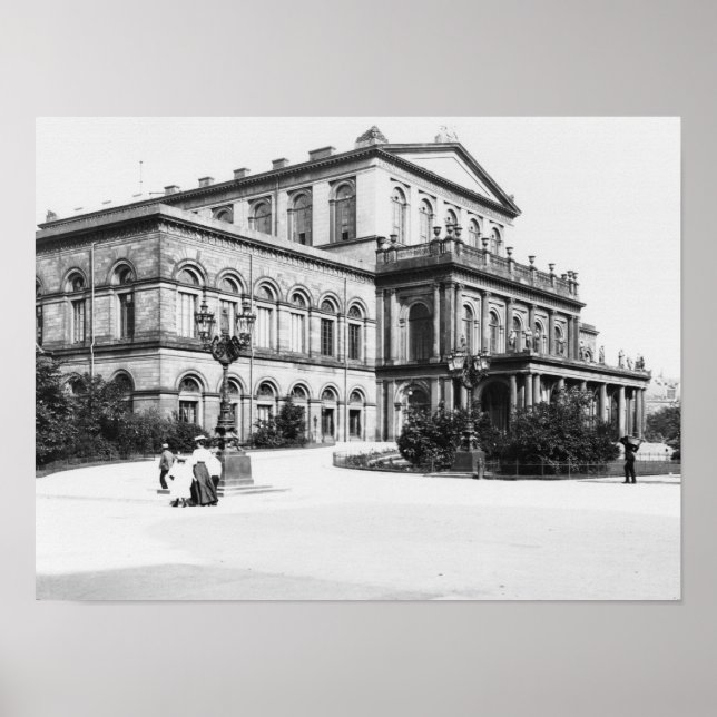 Theater Hannover, c.1910 Poster (Vorne)