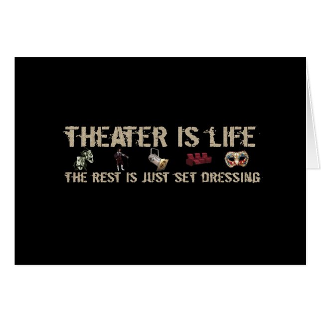 Theater ist Leben (Vorderseite (Horizontal))
