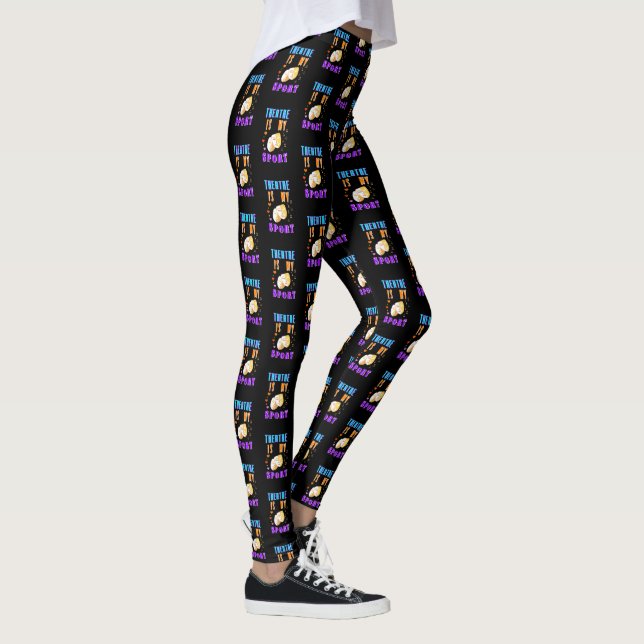 Theater ist mein Schauspiel Leggings (Rechts)