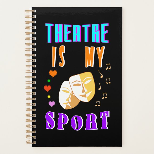 Theater ist mein Schauspiel Planer (Vorderseite)
