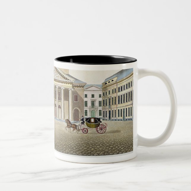 Theater königlich, Brüssel, von 'Choix Zweifarbige Tasse (Rechts)