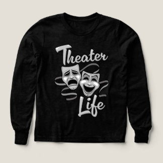 Theater-Lebenskomödie und Tragedy-Masken