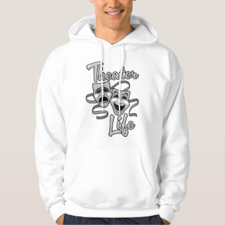 Theater-Lebenskomödie und Tragedy-Masken Hoodie