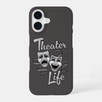 Theater-Lebenskomödie und Tragedy-Masken