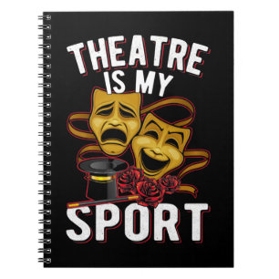 Theater Liebe Theater Theater Schauspieler Notizblock