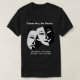 Theater Mask Comedy Tragedy Schwarz-weiß Drama T-Shirt (Design vorne)