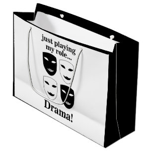 Theater Maske Theater Drama Darstellende Kunst Große Geschenktüte