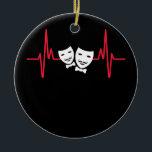 Theater Maske Theater Unterhaltung Rundgang Musika Keramik Ornament<br><div class="desc">Theatermaske Drama Entertainment Broadway Musical Geschenk. Perfektes Geschenk für Ihren Vater,  Mama,  Papa,  Männer,  Frauen,  Freunde und Familienmitglieder am Erntedank Tag,  Weihnachten,  Muttertag,  Vatertag,  4. Juli,  1776 Unabhängiger Tag,  Veteranen Tag,  Halloween,  Patrick's Day</div>