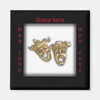Theater Masken Man Cave Name