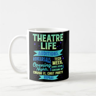 Theater Nerd Schauspieler Musikalisches Theater Th Kaffeetasse