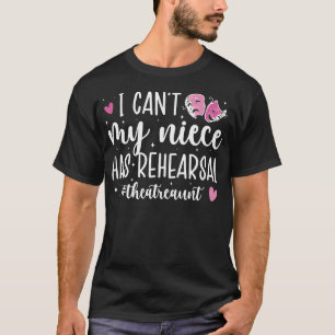 Theater-Tante Theater-Schauspielerin Tante Theater T-Shirt