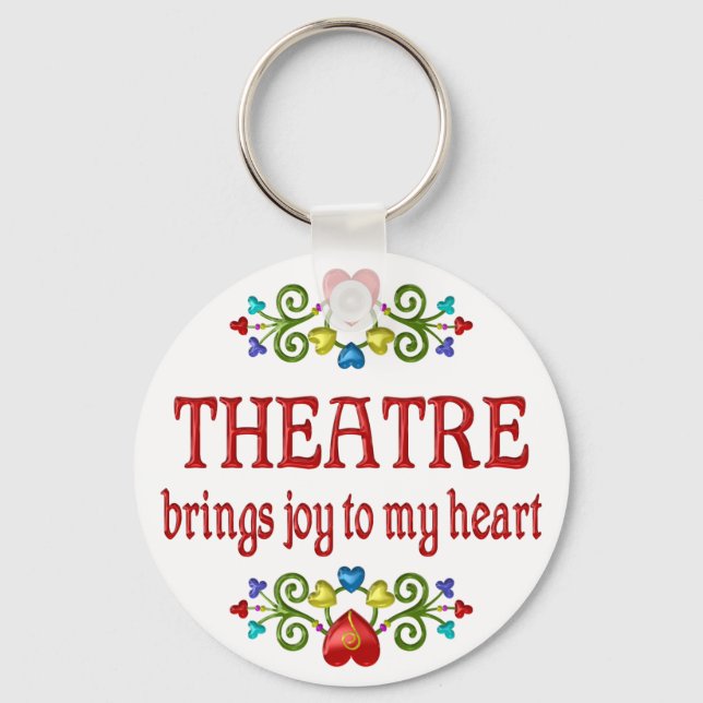 Theaterfreude Schlüsselanhänger (Vorderseite)