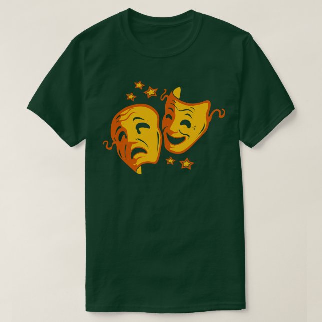 Theatergeschenk für das Broadcast-Gesicht T-Shirt (Design vorne)