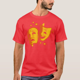 Theatergeschenk für das Broadcast-Gesicht T-Shirt
