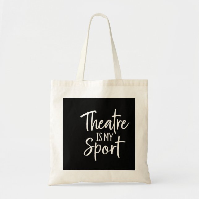 Theatergeschenke für Schauspieler Musikalisches Th Tragetasche (Vorne)