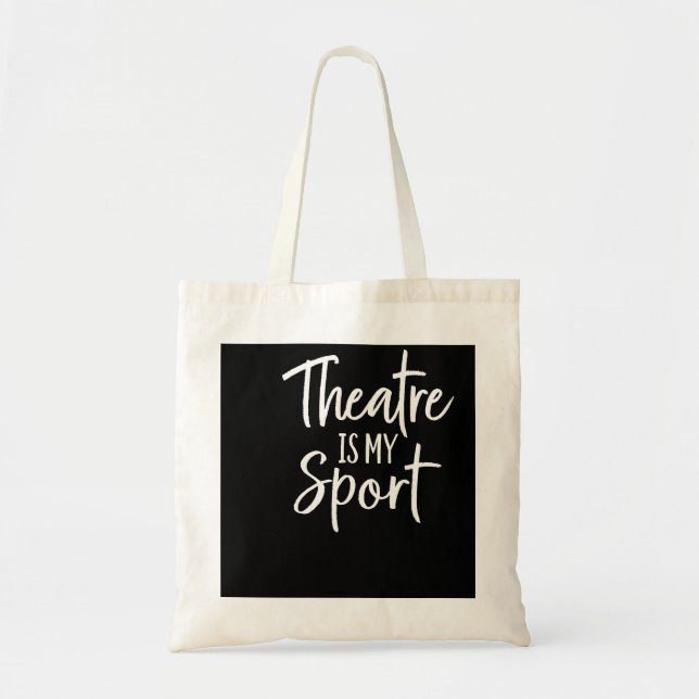 Theatergeschenke für Schauspieler Musikalisches Th Tragetasche (Vorne)
