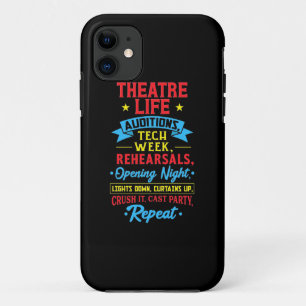 Theaterleben für Schauspieler Case-Mate iPhone Hülle