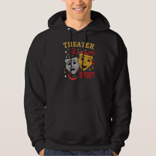 Theaterlehrer Drama Lehrer Theater Nerd Schauspiel Hoodie