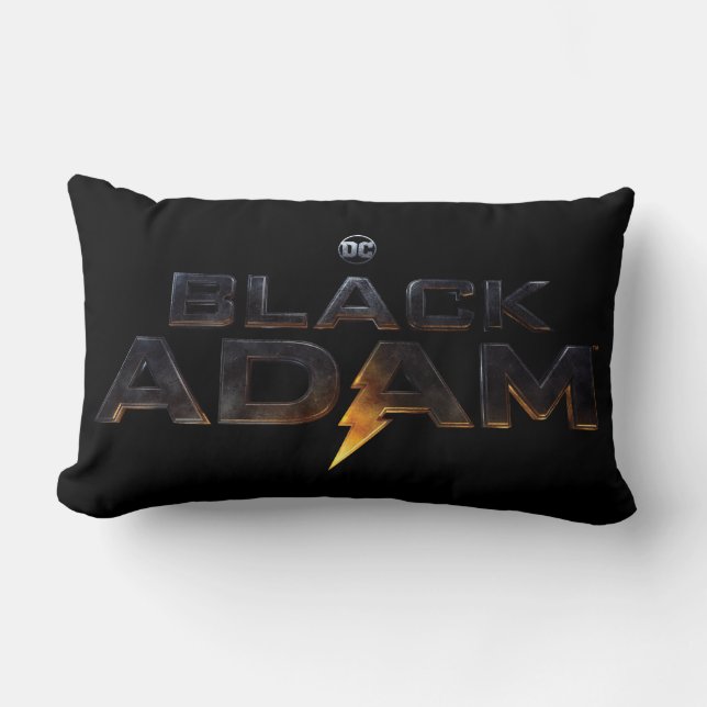Theaterlogo von Black Adam Lendenkissen (Vorderseite)