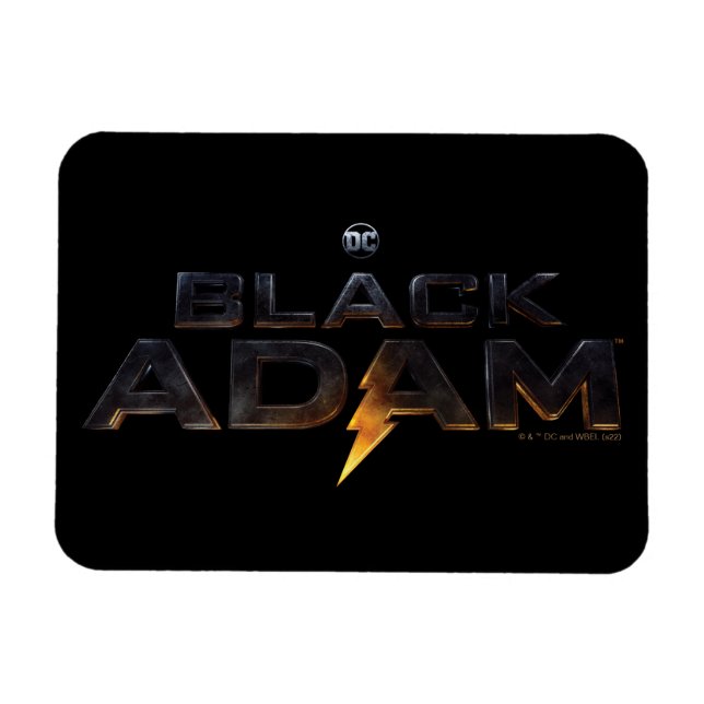 Theaterlogo von Black Adam Magnet (Horizontal)