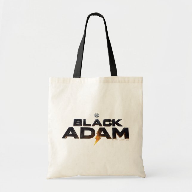 Theaterlogo von Black Adam Tragetasche (Vorne)