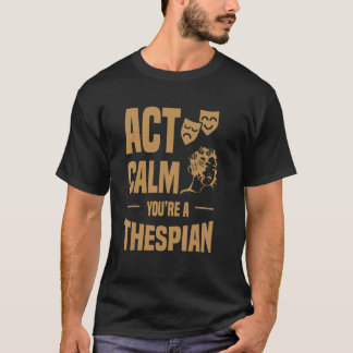 Theatermotiv für Theaterschauspieler 1 T-Shirt