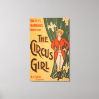 Theaterposter #1 des Circus Girl