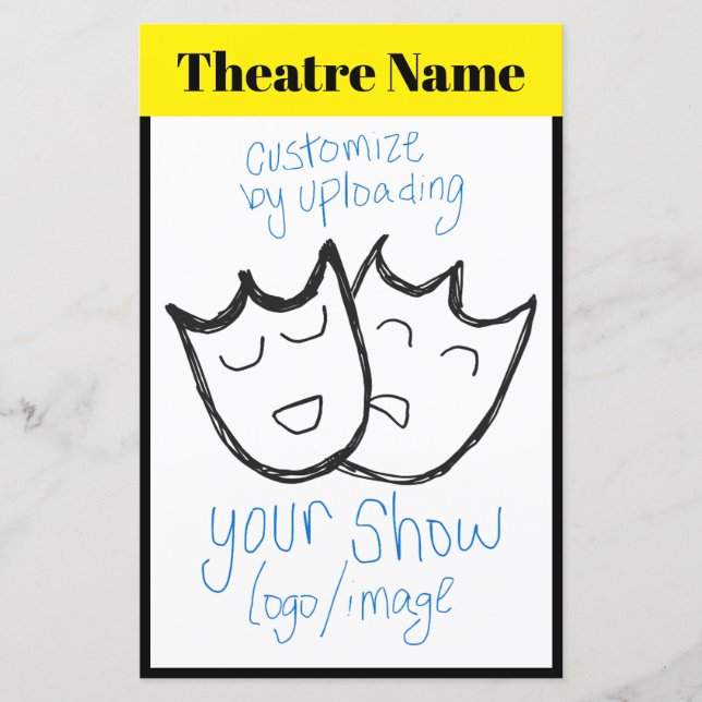 Theaterprogramm /Showbill (eine Seite doppelt) (Vorderseite)