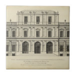 Theaterstil-Fassade von Colen Campbell Fliese<br><div class="desc">Colen Campbell schuf diese Fassade im theatralischen Stil,  die in seinem Buch Vitruvius Britannicus veröffentlicht wurde. Eine Fassade ist im Grunde eine Darstellung des vorderen oder seitlichen Gebäude. Ein phantastisches architektonisches zeichn,  das gut in Ihrer Zuhause aussehen würde!</div>