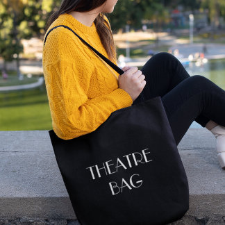 Theatertasche Schwarze Tasche