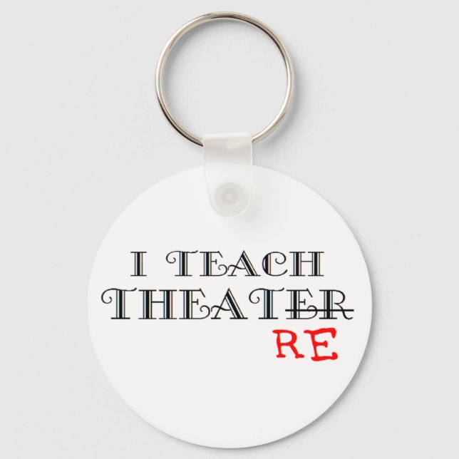 Theaterunterricht Schlüsselanhänger (Front)