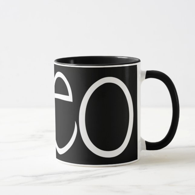 Theaterweiße Tasse (Rechts)
