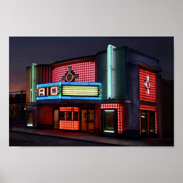 Théâtre Art Déco Rio, Overland Park, Kansas (Devant)