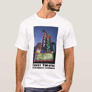 Théâtre de crête, T-shirt de blanc de Sacrament