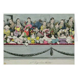 Théâtre de d'un de Loge de première