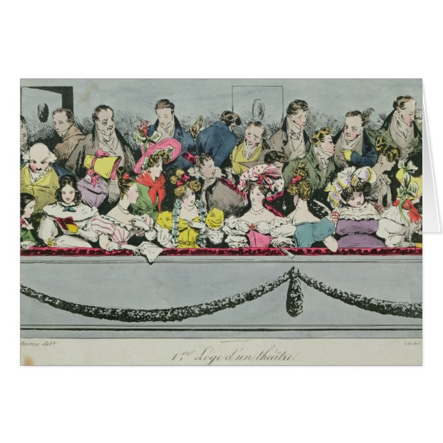 Théâtre de d'un de Loge de première (Devant horizontal)