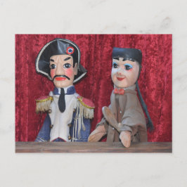 Théâtre de Guignol Lyon Postkarte