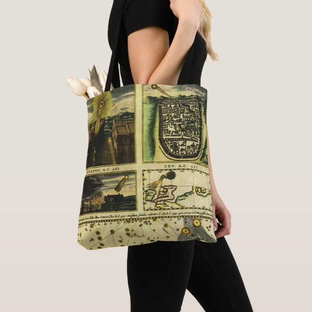 Theatrum Cometicum Comets von Stanislaw Lubienieck Tasche (Von Nahem)