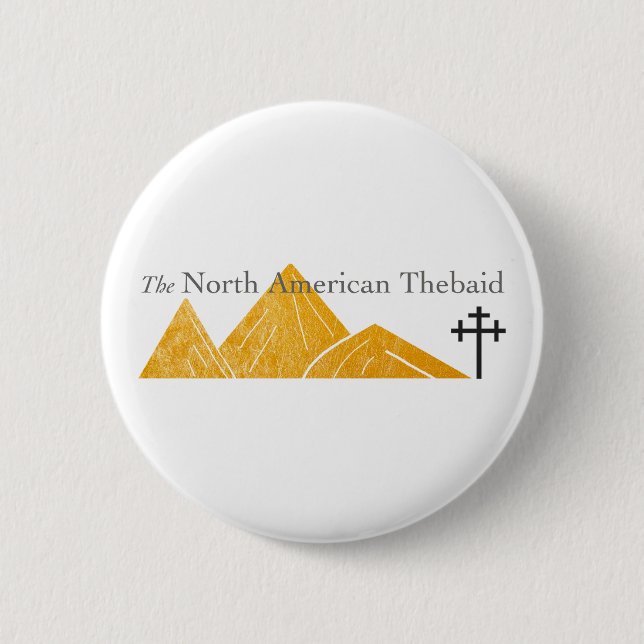 Thebaid-Rundknopf 5,7 cm Button (Vorderseite)