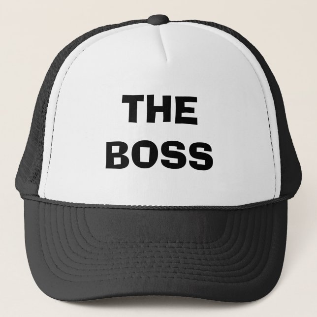 THEBOSS TRUCKERKAPPE (Vorderseite)