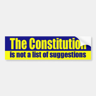 theConstitution Autoaufkleber