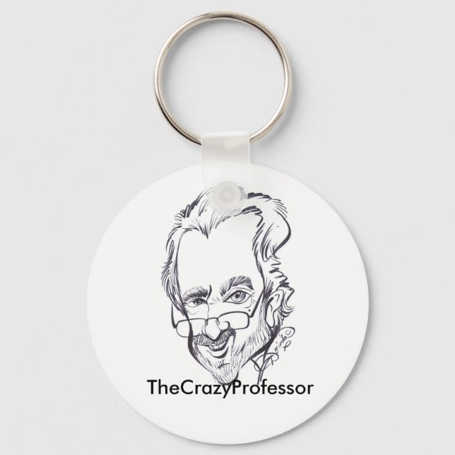 TheCrazyProfessor Schlüsselanhänger (Vorderseite)
