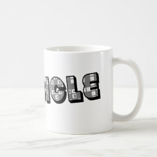 "theCUBICLE" Logo Kaffeetasse