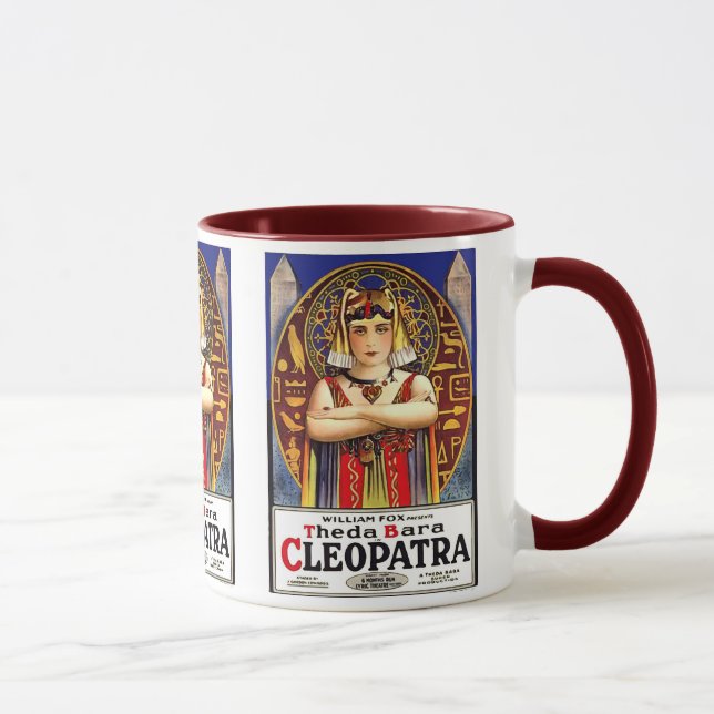Theda Bara als Cleopatra Vintag Movie Tasse (Rechts)