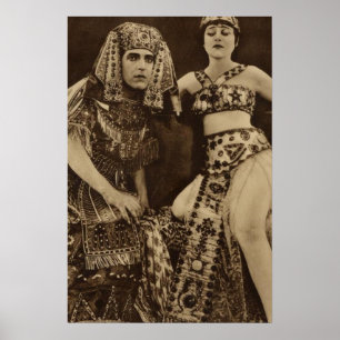 Theda Bara dans Cléopâtre Poster Silencieux