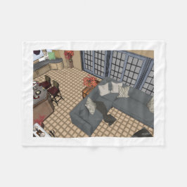 theDesignCenter décor art Fleece Blanket