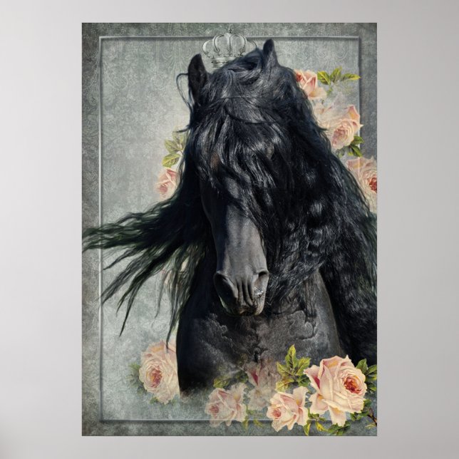 TheFriesianAndRoses - Poster (Vorne)
