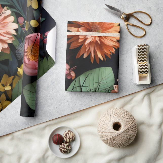 #TheHeartofWildflowersWrappingPaper Geschenkpapier (Kunsthandwerk)