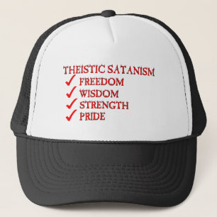 Theistischer Satanismus/Luziferismus Hingabe Truckerkappe