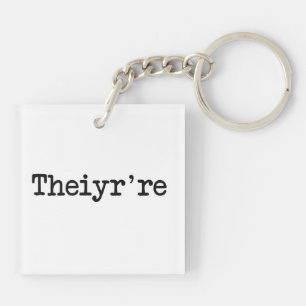 Theiyr're leur là ils sont typo de grammaire